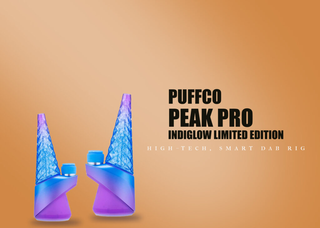 Puffco Peak Pro|Limited Edition Indiglow| electric dab rig|Best smoke shop in overland park|kansascity| Insta Smoke and Vape|