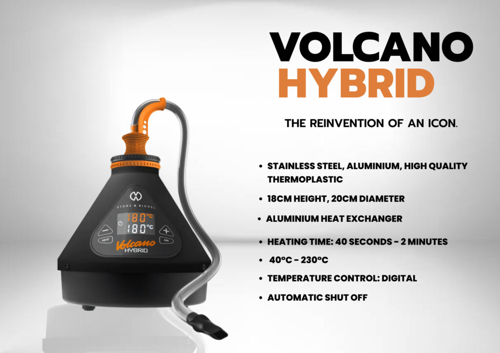 Volcano Hybrid vaporizer | The best smoke shop in kansas city | Insta smoke and vape